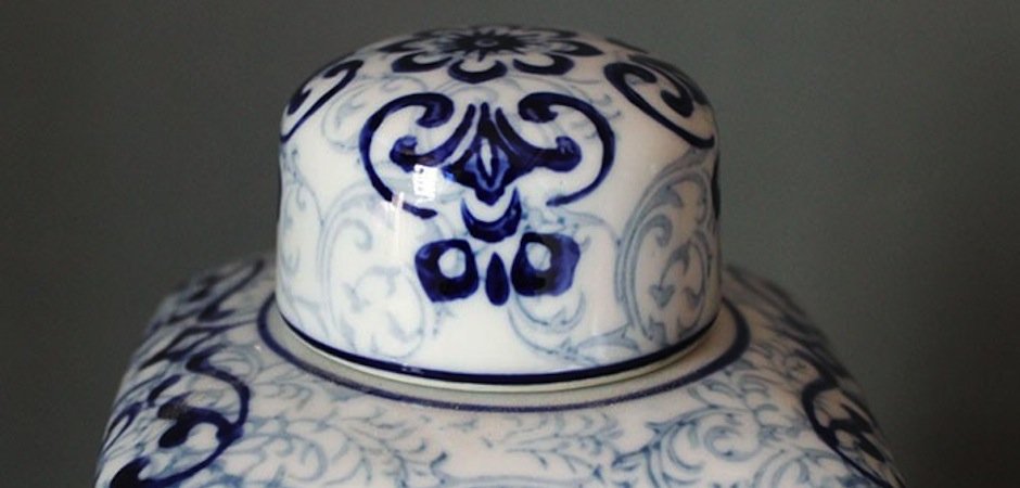 Фарфоровый сосуд Цзиндэчжэнь Pattern - фото №1