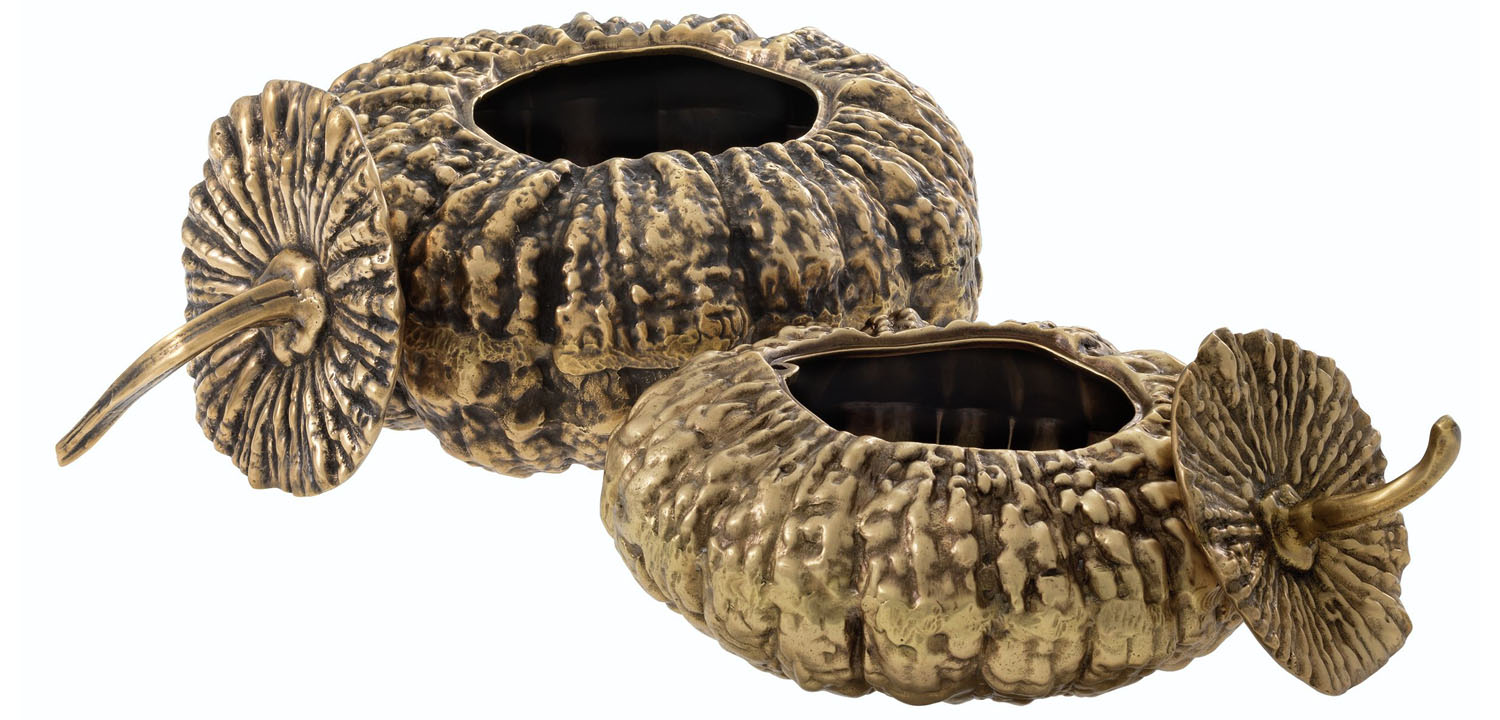 Набор шкатулок Eichholtz BOX CITROUILLE SET OF 2 - фото