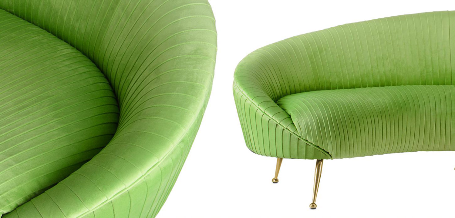 Диван Pebernat Lounge Sofa green - фото №1