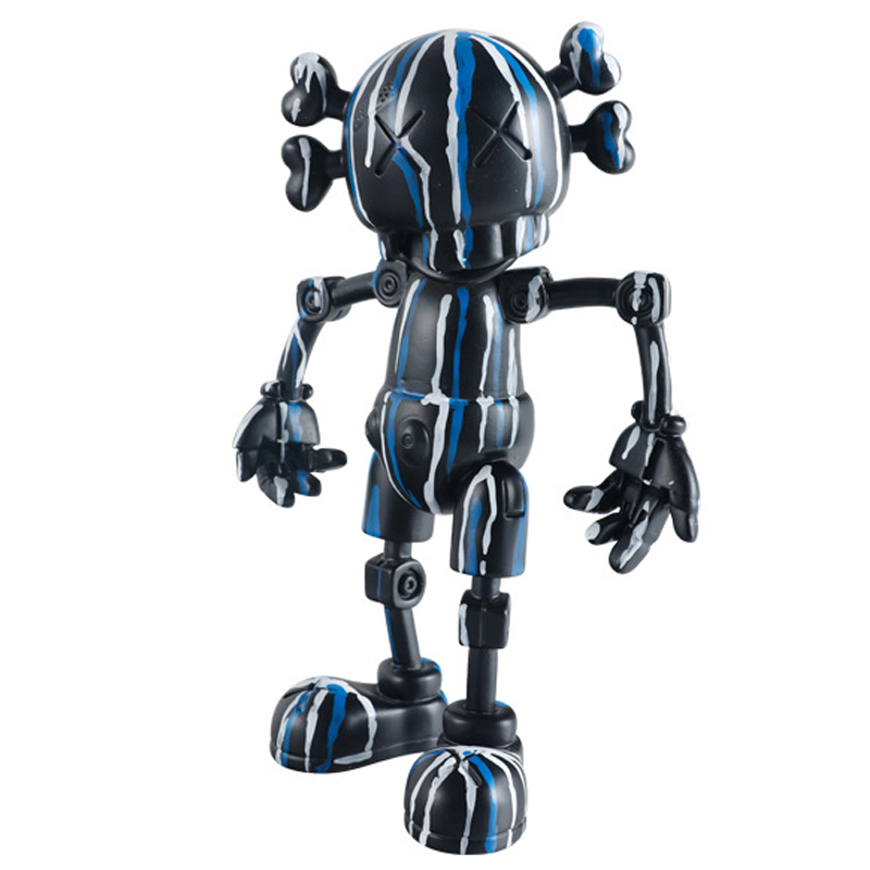 Статуэтка Cartoon Robot Черный Синий Белый Статуэтка Cartoon Robot Черный Синий Белый в Красноярске | Loft Concept