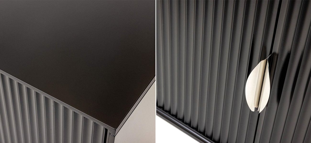 Комод Antique Order Черный 110 см - фото №1