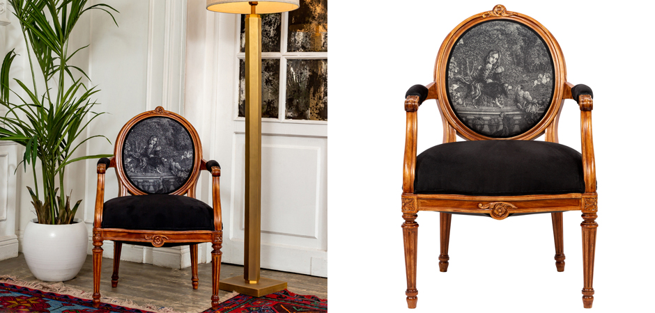 Кресло Marimon Armchair Left - фото №1