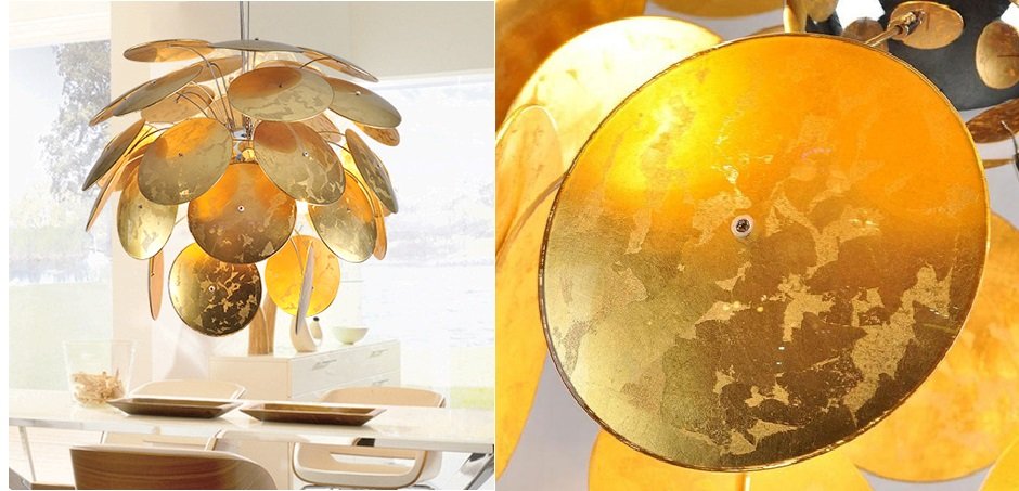 Люстра Discoco Gold Leaf - Loft-Concept в Красноярске