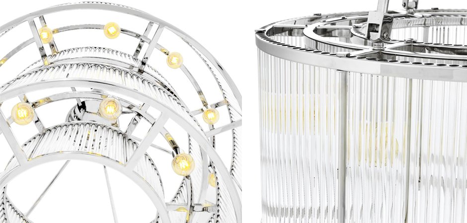 Люстра Chandelier Bernardi Nickel - Loft-Concept в Красноярске