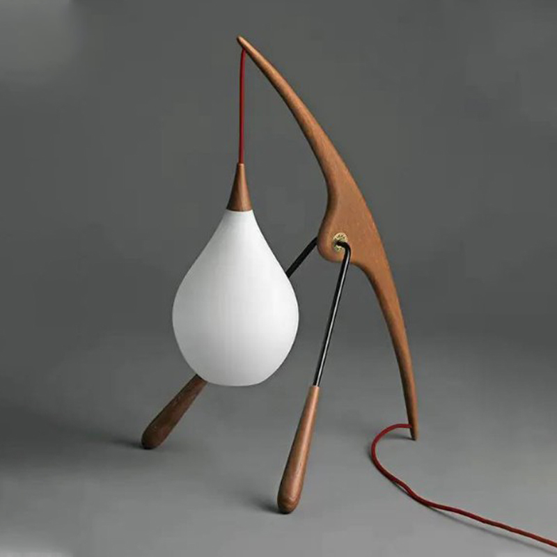 Настольная лампа Malcom Table Lamp Древесина Настольная лампа Malcom Table Lamp Древесина в Красноярске | Loft Concept