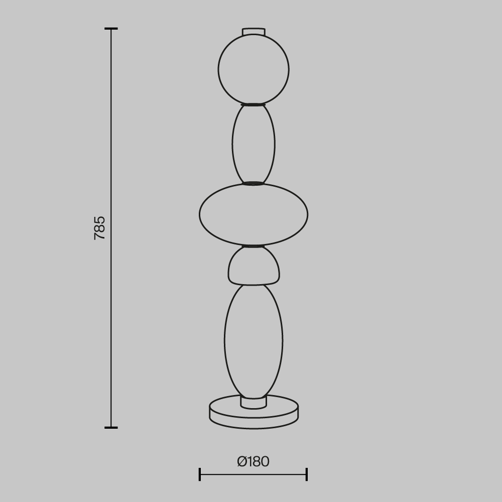 Настольный светильник Adore 3000К 23Вт в Красноярске