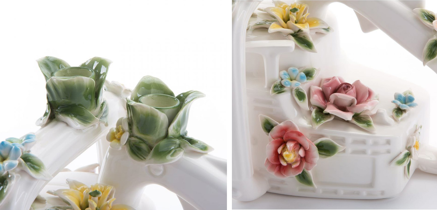 Дизайнерский подсвечник Flower Attitude The Chainsaw - фото №1