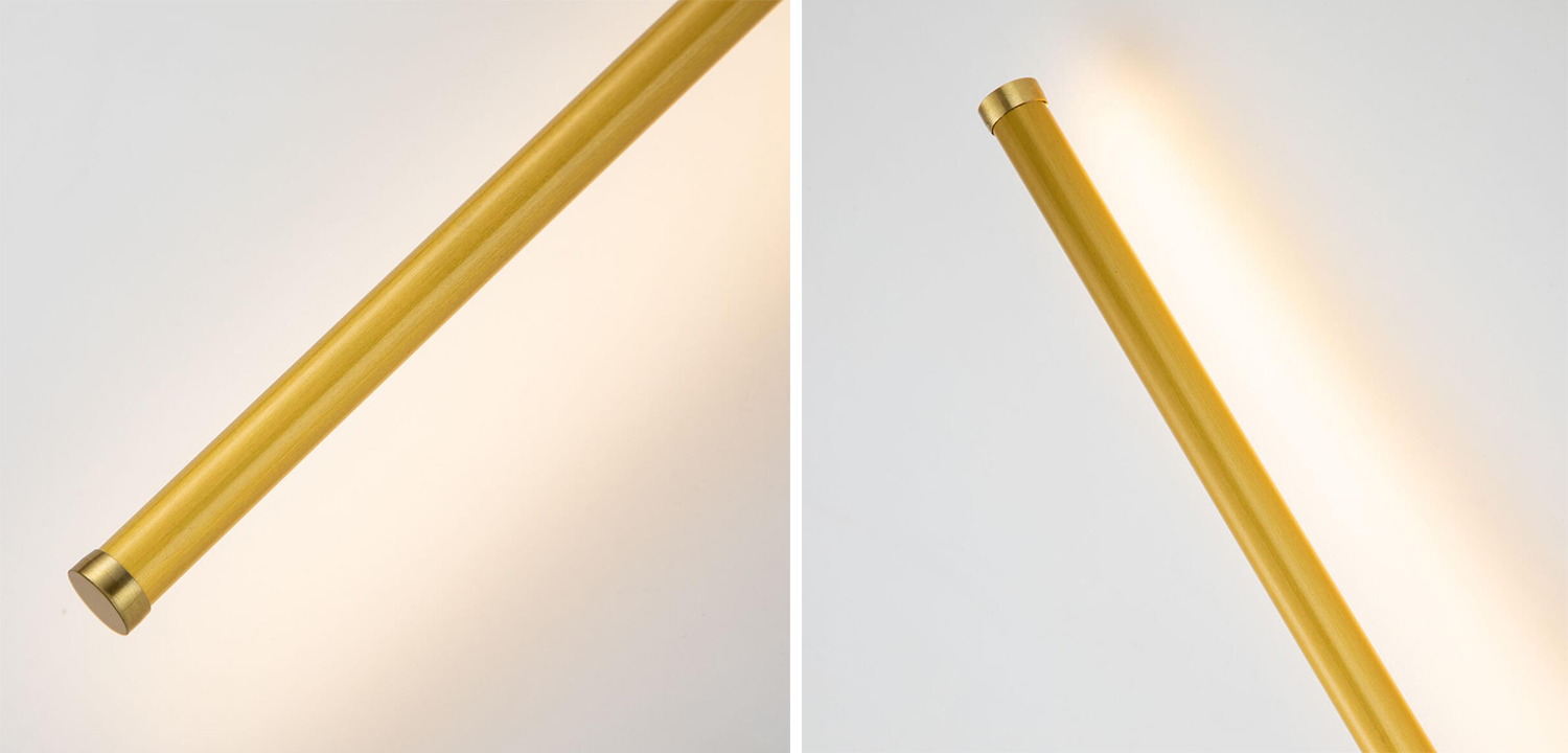 Бра Kim Trumpet tube Brass Wall Lamp 100 - фото