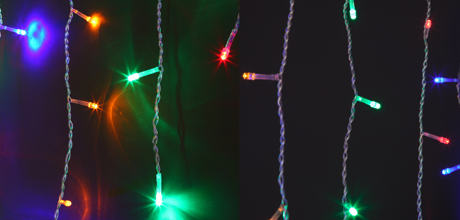 Гирлянда Бахрома с Цветными светодиодами - Loft-Concept в Красноярске