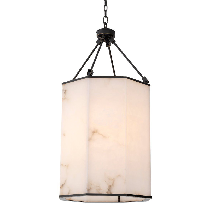 Подвесной светильник Eichholtz Chandelier Victoire L Белый Темная бронза Подвесной светильник Eichholtz Chandelier Victoire L Белый Темная бронза в Красноярске | Loft Concept