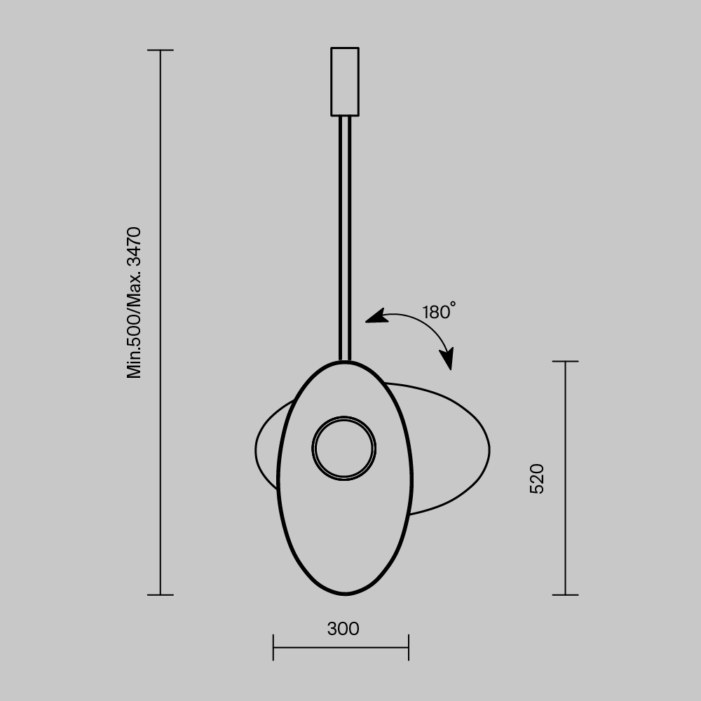 Подвесной светильник Evolution 3000К 9Вт в Красноярске