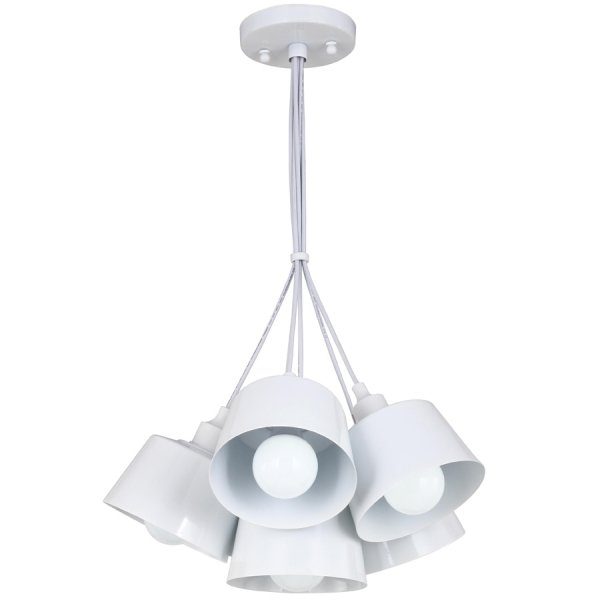 Люстра Compact Pendant White Белый Люстра Compact Pendant White Белый в Красноярске | Loft Concept