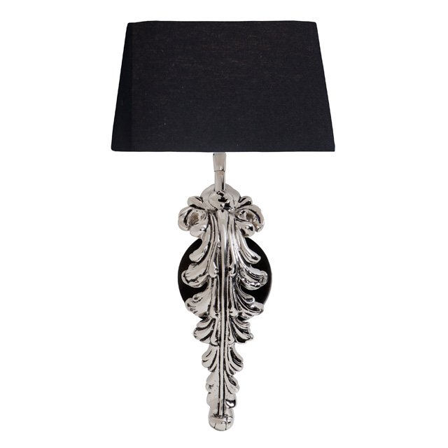 Бра Eichholtz Wall Lamp Beau Site Nickel+Black Никель Черный Бра Eichholtz Wall Lamp Beau Site Nickel+Black Никель Черный в Красноярске | Loft Concept