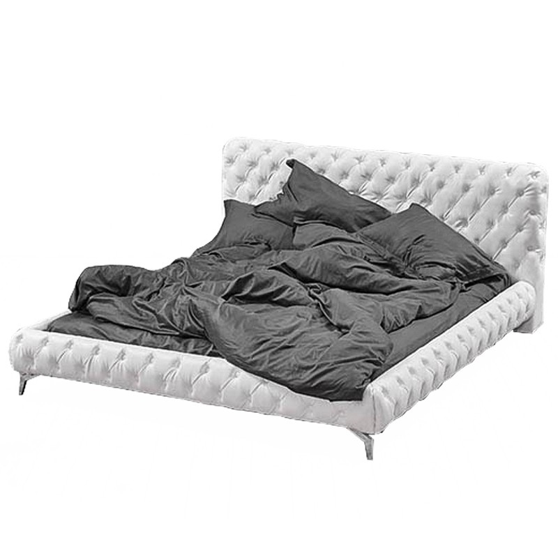 Кровать Softness Bed Белый Кровать Softness Bed Белый в Красноярске | Loft Concept