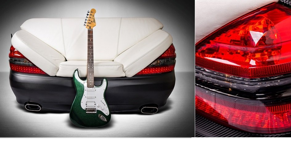 Диван MERCEDES BENZ SL AMG ROOM - Loft-Concept в Красноярске