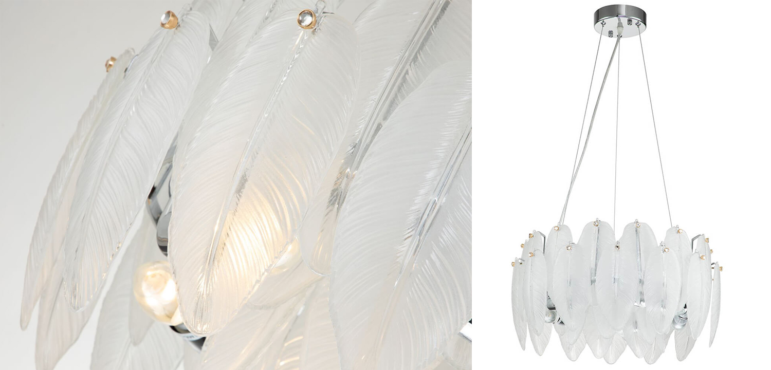 Люстра Bud Petals Chandelier Chrome 50 - фото №1