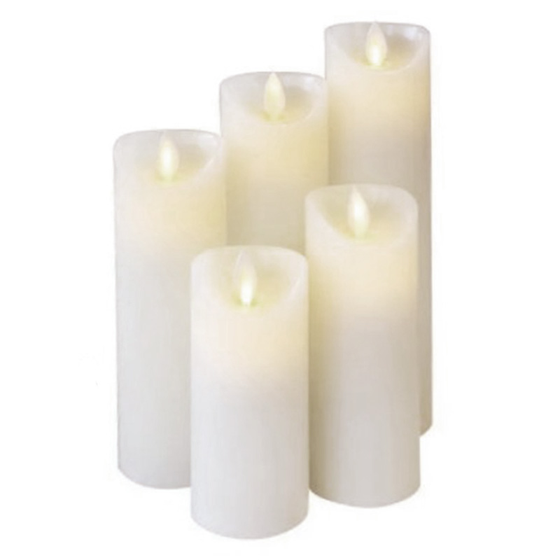 Набор свечей Five LED Candles Белый Набор свечей Five LED Candles Белый в Красноярске | Loft Concept