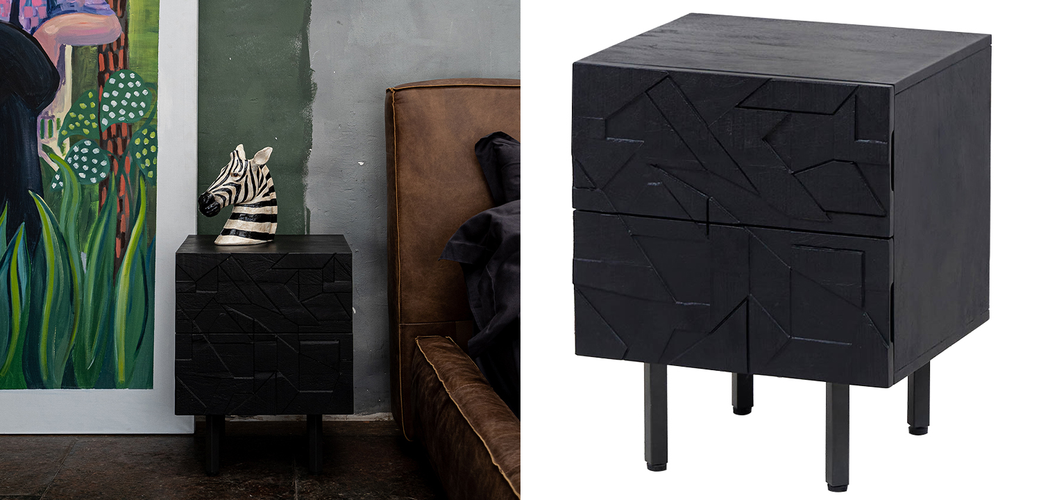 Тумба Polygonal Ornament Nightstand - фото