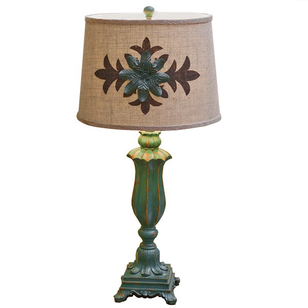 Настольная лампа Cross Ornament Provence table lamp Малахит (зеленый) Бежево-серый Настольная лампа Cross Ornament Provence table lamp Малахит (зеленый) Бежево-серый в Красноярске | Loft Concept