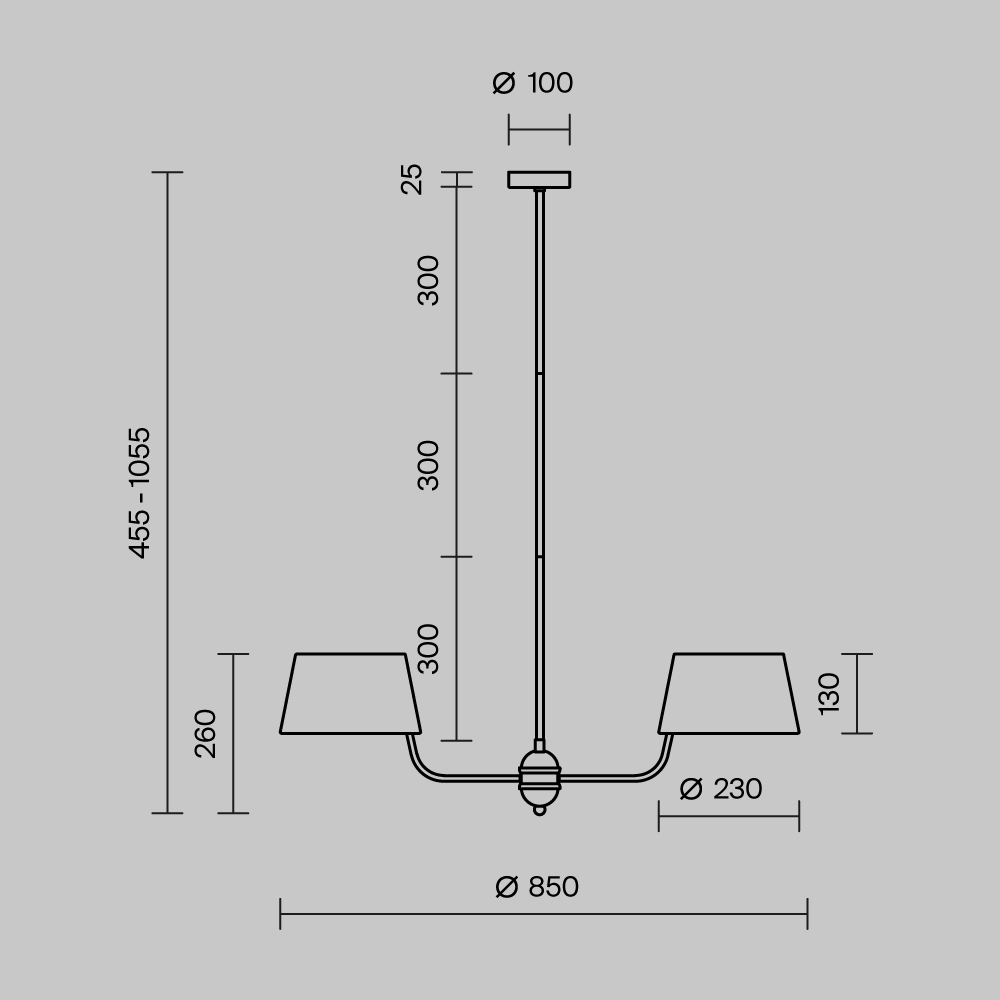 Люстра подвесная Modesto Е14 в Красноярске