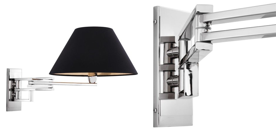 Бра Wall Lamp Lutetia Nickel - Loft-Concept в Красноярске