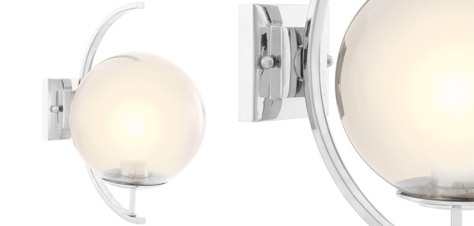 Бра Eichholtz Wall Lamp Cascade Nickel Бра Eichholtz Wall Lamp Cascade Nickel - Loft-Concept в Красноярске