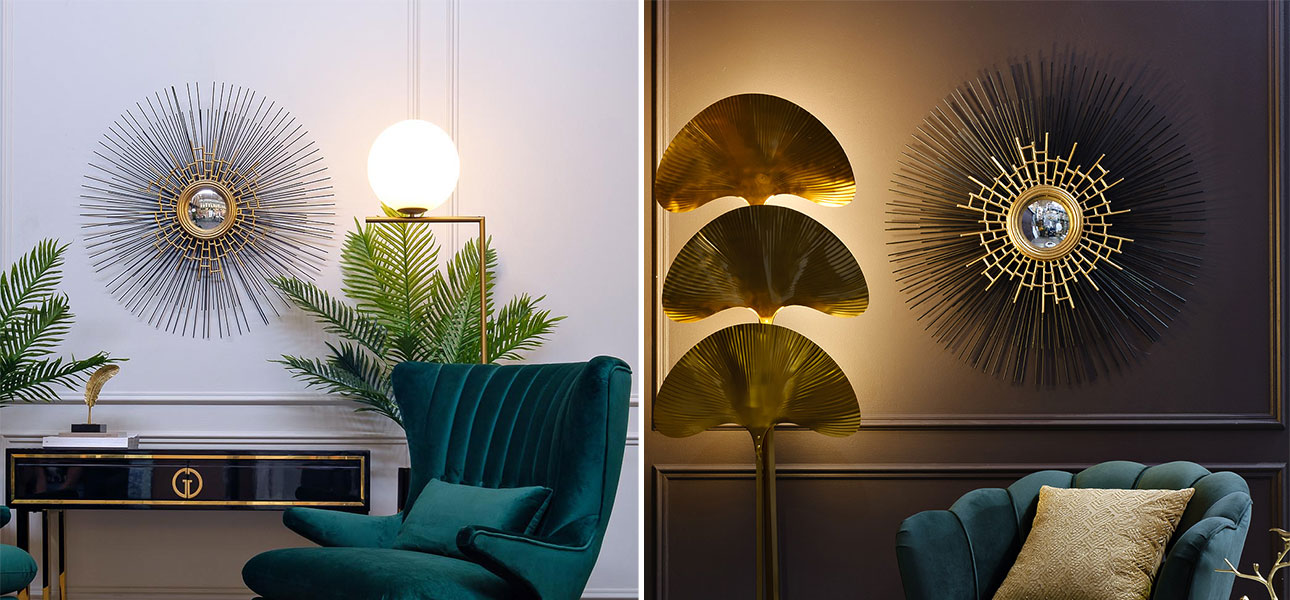 Зеркало настенное Gold Filler - фото