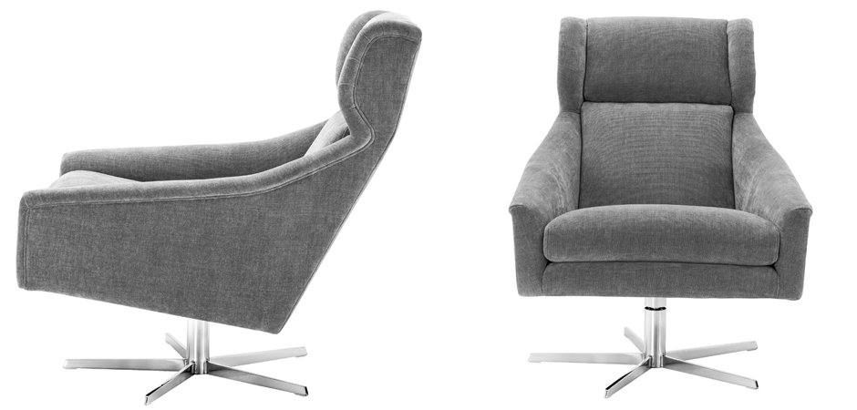 Кресло Eichholtz Swivel Chair Nara Кресло Eichholtz Swivel Chair Nara - Loft-Concept в Красноярске