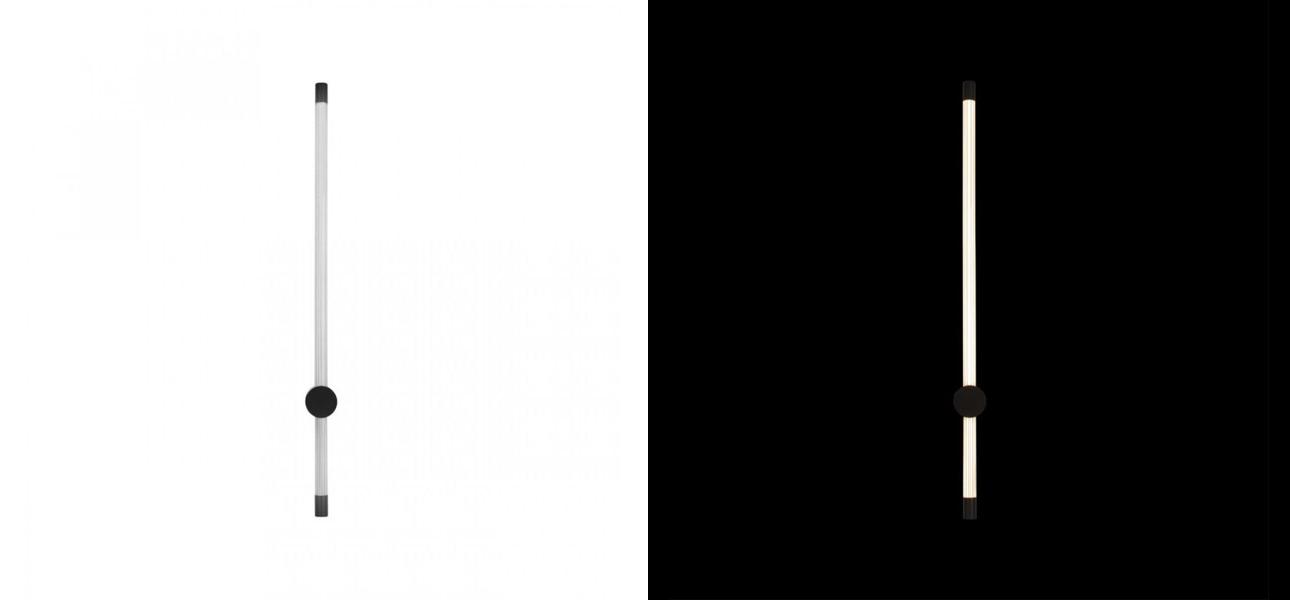 Бра светодиодное Trumpet Tube Black 83 см - фото