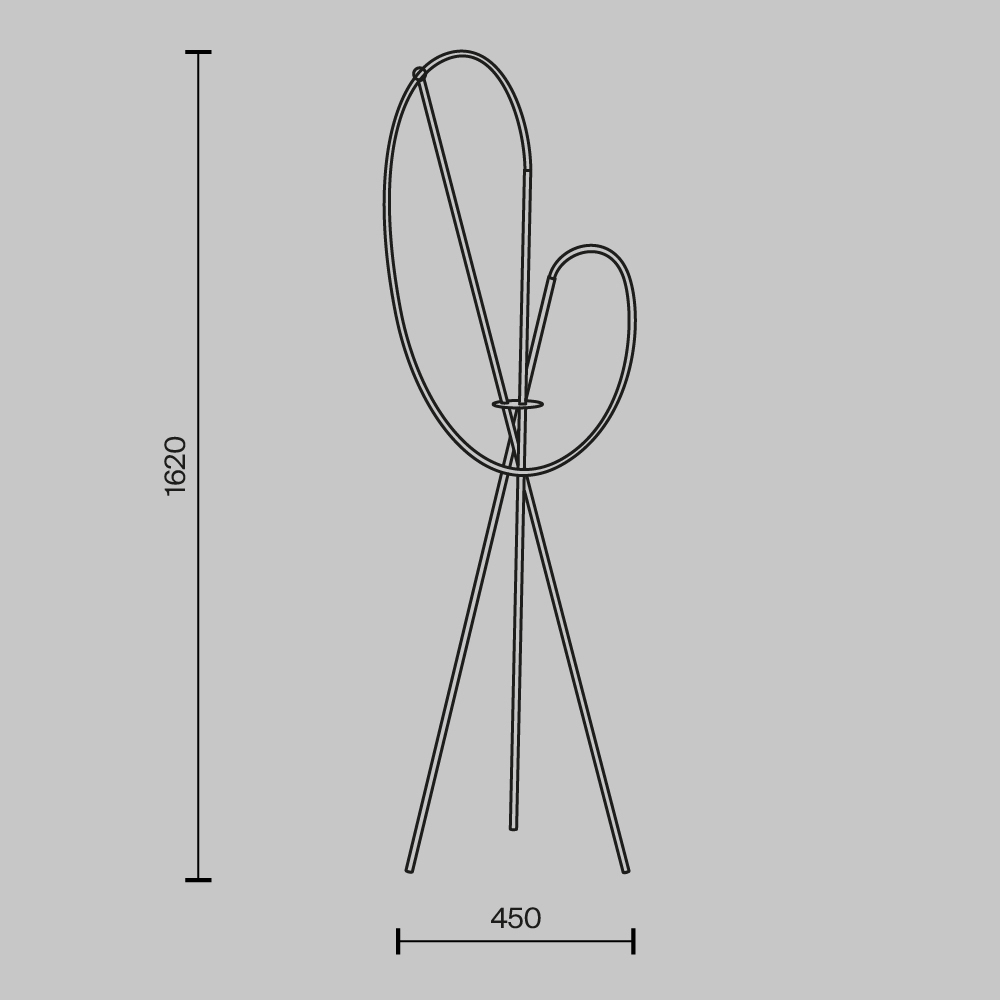 Напольный светильник Crochet 3000К 36Вт в Красноярске