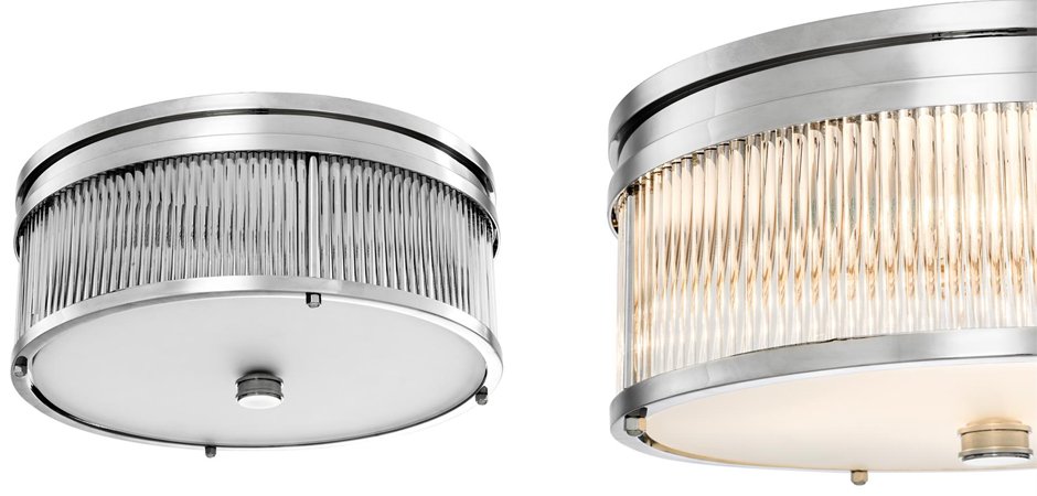 Потолочный светильник Ceiling Lamp Stamford Nickel - Loft-Concept в Красноярске