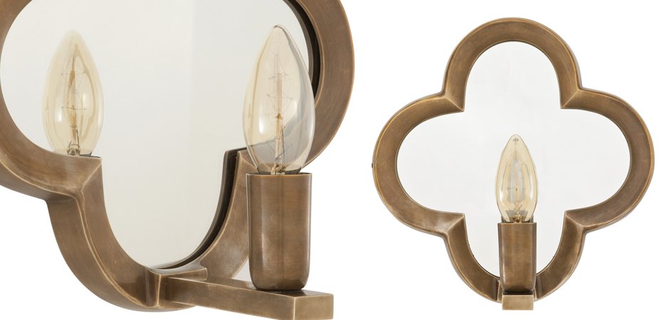 Бра Eichholtz Wall Lamp West Lake Brass - Loft-Concept в Красноярске