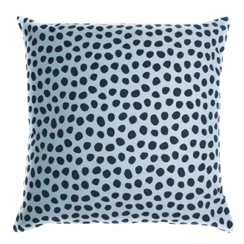 Чехол на подушку Spotted Look blue Синий в Красноярске | Loft Concept 