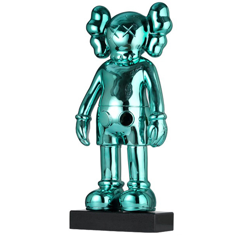 Статуэтка KAWS Turquoise on stand Бирюзовый Статуэтка KAWS Turquoise on stand Бирюзовый в Красноярске | Loft Concept