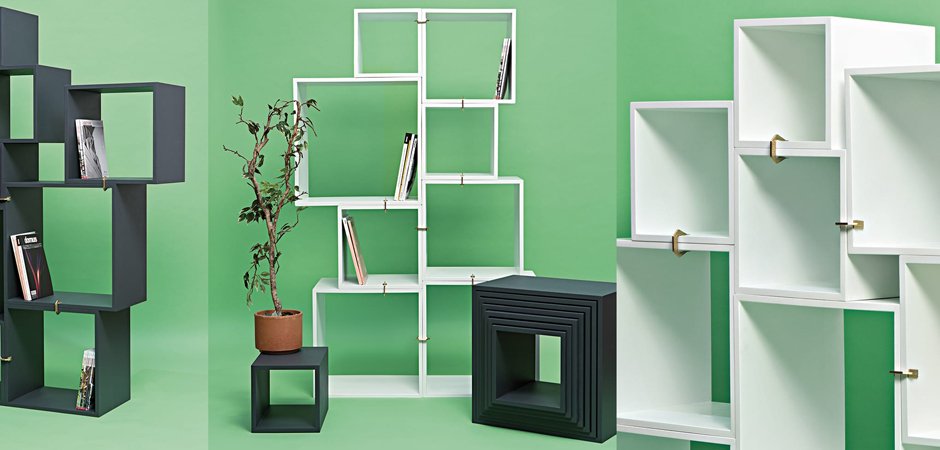 Стеллаж Seletti Assemblage White - Loft-Concept в Красноярске