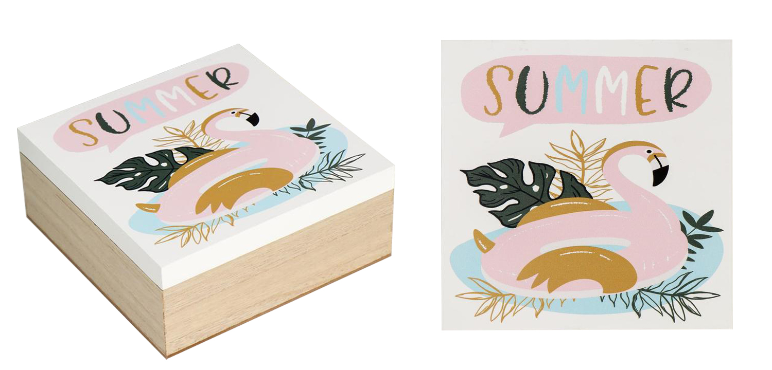 Шкатулка Flamingo Summer Box - фото