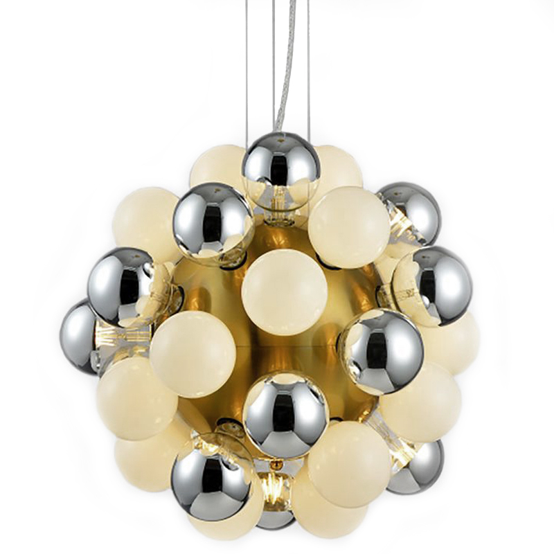 Люстра Korneli Chandelier white and smoky Золотой Белое матовое стекло Дымчатый (Smoke) Люстра Korneli Chandelier white and smoky Золотой Белое матовое стекло Дымчатый (Smoke) в Красноярске | Loft Concept