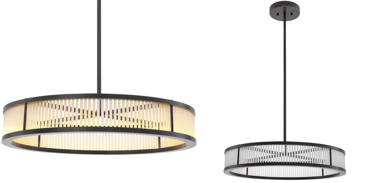 Люстра Eichholtz Chandelier Thibaud S Bronze - фото