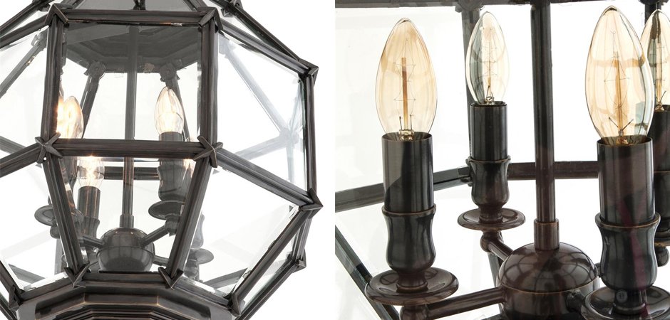 Люстра Lantern Owen Bronze S - Loft-Concept в Красноярске