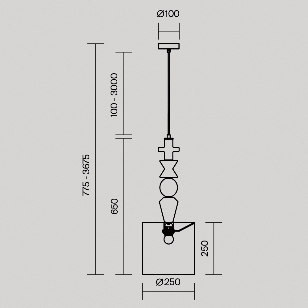 Подвесной светильник Comforty Е27 в Красноярске