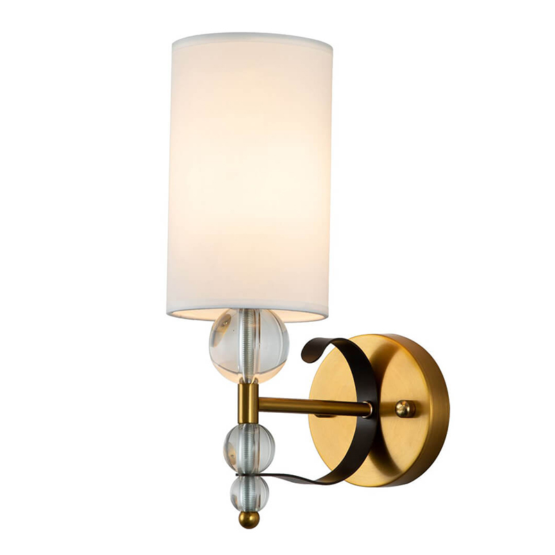 Бра Annelies Wall Lamp Золотой Черный Белый Бра Annelies Wall Lamp Золотой Черный Белый в Красноярске | Loft Concept