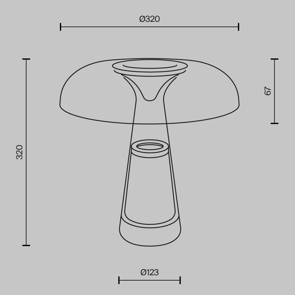 Настольный светильник Artefact 2700-4000К 8Вт в Красноярске