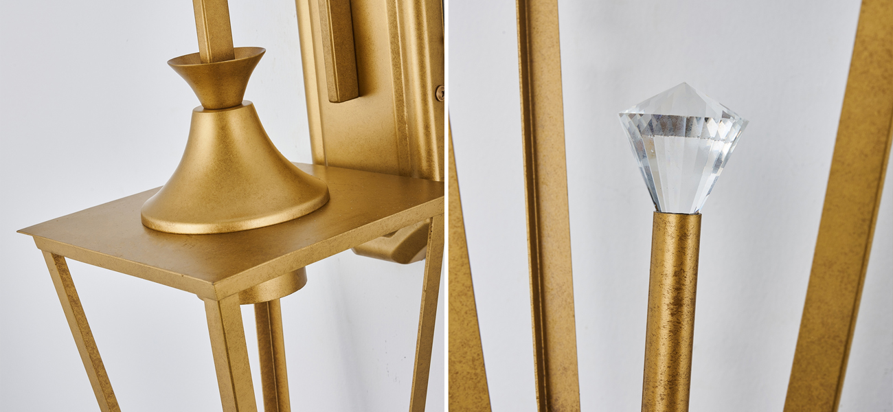 Бра цвета античного золота Fanarion - фото №1