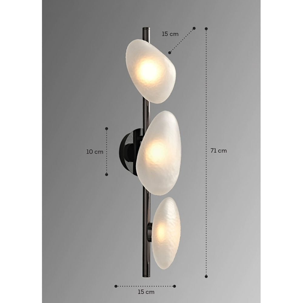 Бра LINDIS FROST LONG WALL 3 лампы Молочное стекло  в Красноярске