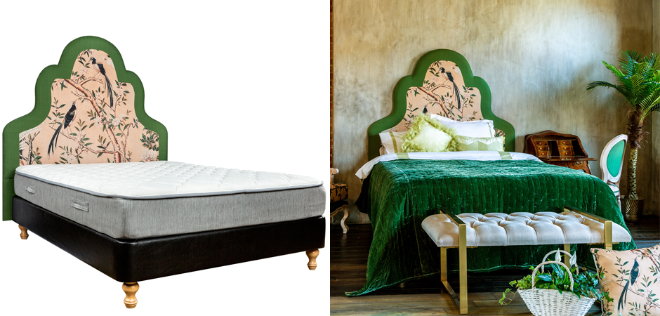 Изголовье для кровати Beige and Green Chinoiserie - Loft-Concept в Красноярске