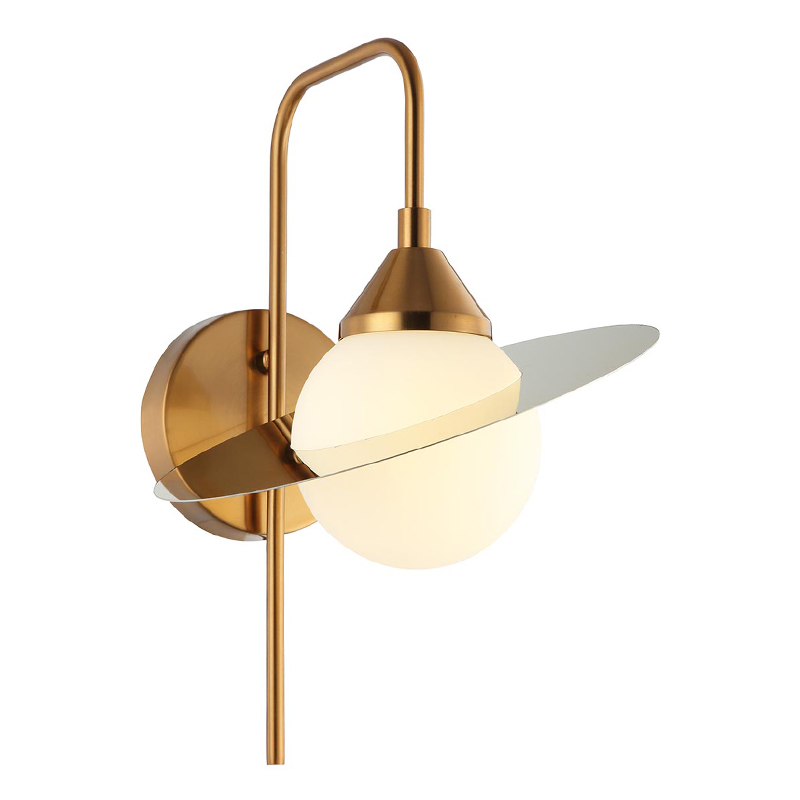 Бра Phainon Gold Wall Lamp Золотой Белый в Красноярске | Loft Concept 