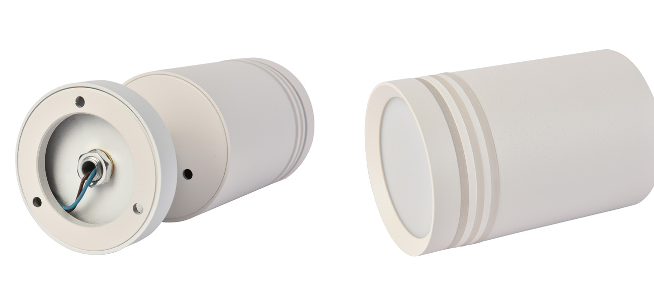 Поворотный белый спот Pointo - фото