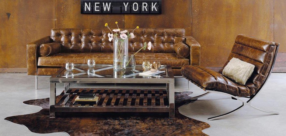 Журнальный стол Brilliant Glass X-X Table - Loft-Concept в Красноярске