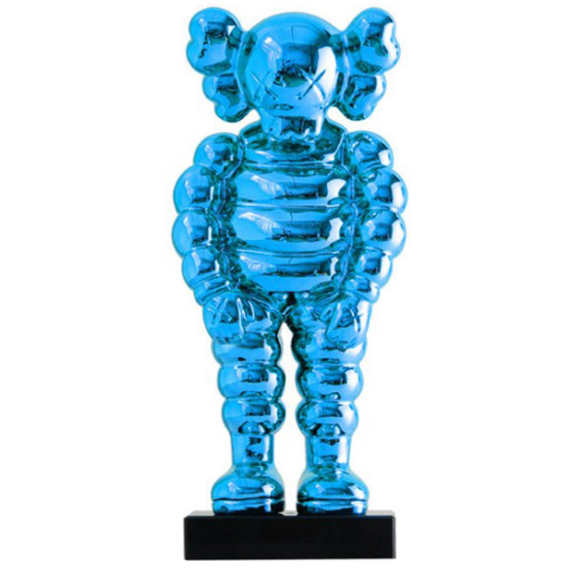 Статуэтка KAWS Bowed Down Blue on stand Синий Статуэтка KAWS Bowed Down Blue on stand Синий в Красноярске | Loft Concept