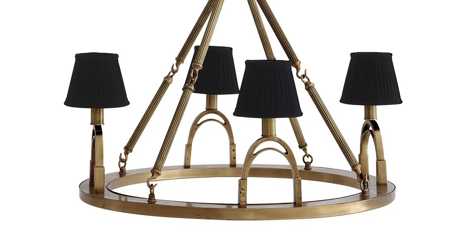 Люстра Eichholtz Chandelier Jigger Brass - Loft-Concept в Красноярске